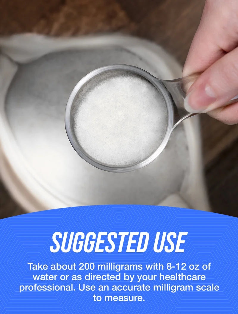 Zinc Orotate Powder - Gluten Free, 200Mg per Serving - 100 Grams (3.5 Oz) - 500 Servings