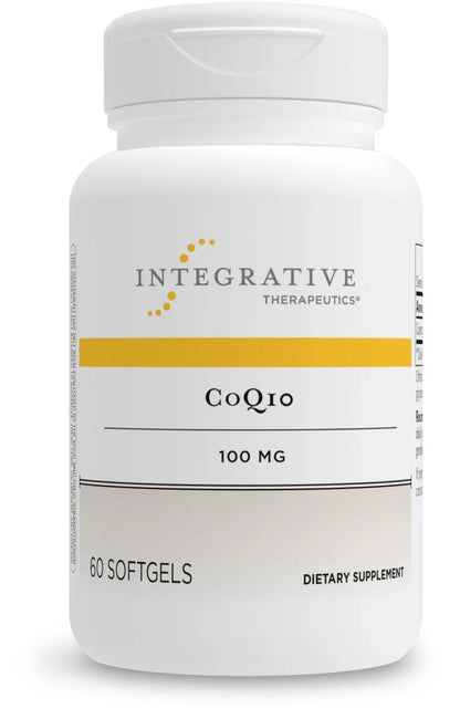 Coq10 100 Mg - Coenzyme Q10 Ubiquinone Supplement - for Heart, Brain and Cellular Energy Support* - 60 Softgels