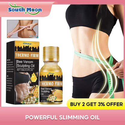 Abdominal Fat Reducing Oils Rapid Fat Burning Waist Cellulite Removal Improve Skin Sagging Firming Body Slimming Massage Oil