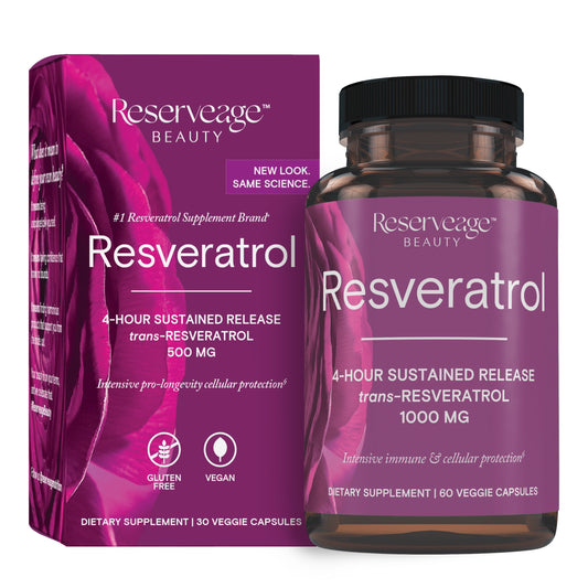 , Resveratrol 1000 Mg, Antioxidant Supplement for Heart and Immune Health, Supports Healthy Aging, Paleo, Keto, 60 Capsules